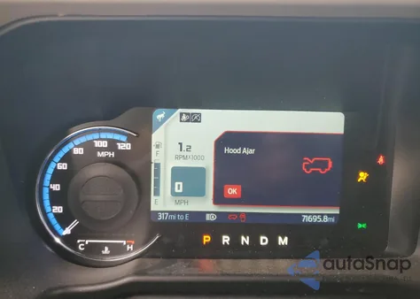 2023 Ford Bronco Base из США, поврежденный, VIN 1FMEE5DP0PLB72562